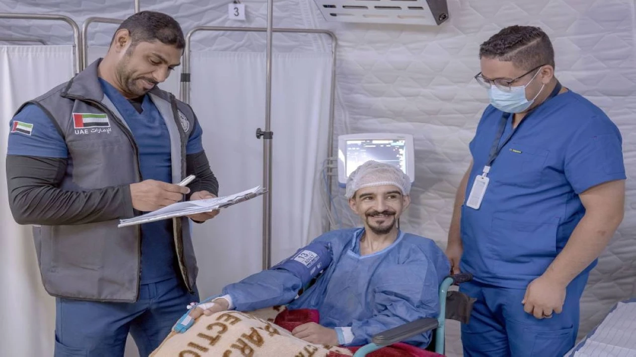 المستشفى الإماراتي العائم في العريش ينقذ مرضى غزة عبر 4 عمليات جراحية نوعية